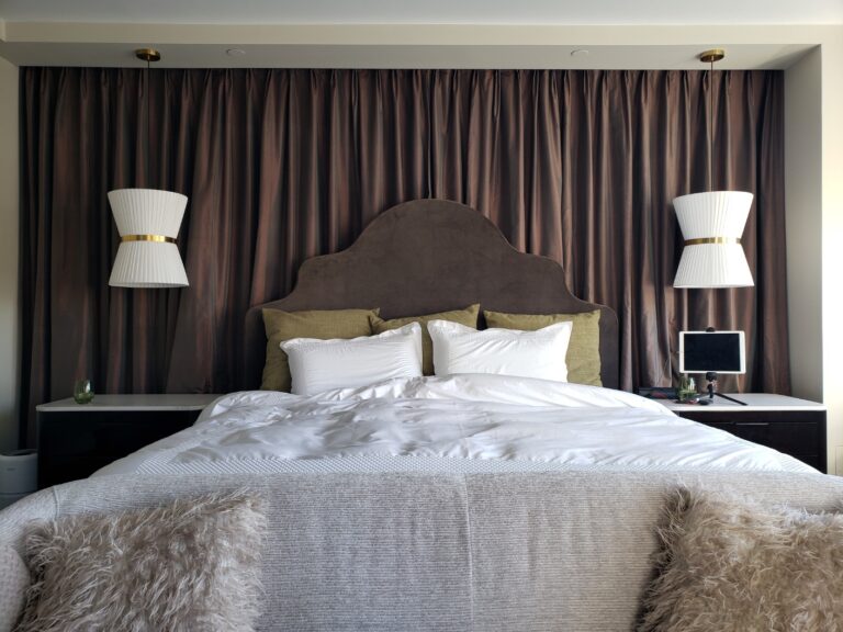 custom drapery in a Tri-State bedroom, made to measure