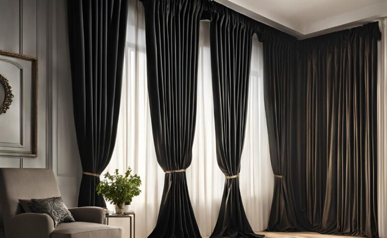 How to Hang Curtains From the Ceiling