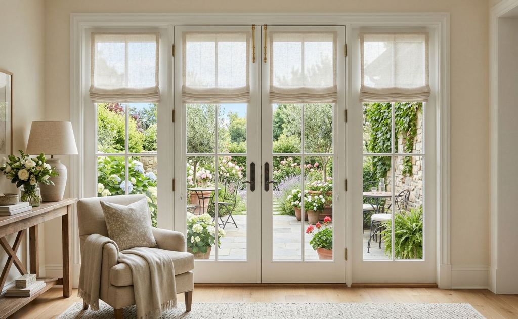 window treatments for French doors